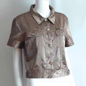 Diesel For Female Basic Science Fusion Short Sleeve Jacket - Italy